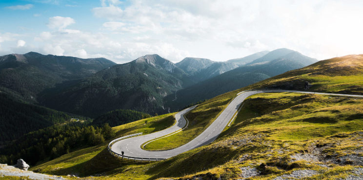 Amazing Nockalm Road in Austria