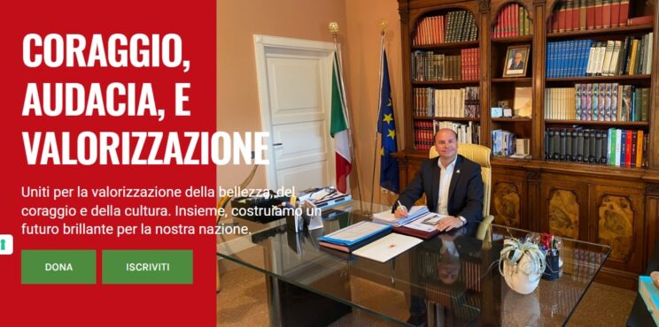 Sarnico: L’ex sindaco Bertazzoli fonda un partito, la Rivoluzione della Bellezza… centrodestra finito?